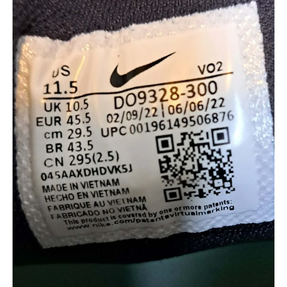 Nike Metcon 8 Green Yellow Mens US Size 11.5 EUR‎ 45.5 DO9328-300 Sneakers